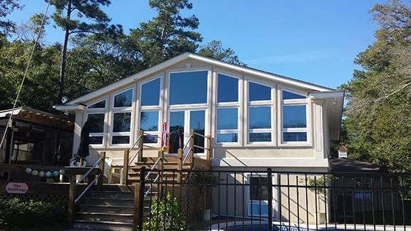 Huper Optik ceramic tint installed.  Reduces glare, keeps sunroom cooler, and lowers electrical bills.