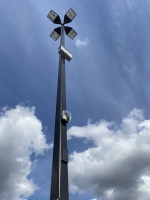 LED Parking Lot Poles