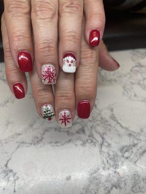 Christmas nails!