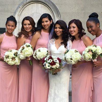 Bridal party makeup. Natural and flawless makeup!