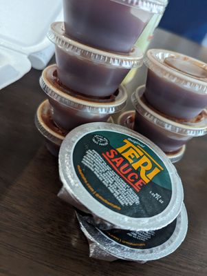 Katsu sauces. Teri sauce