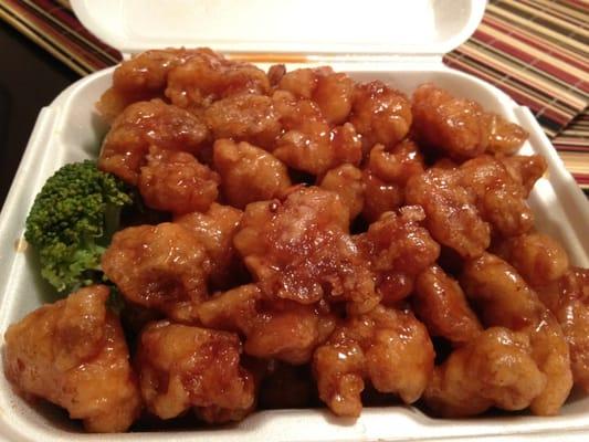 Orange chicken!