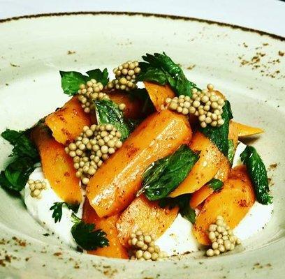 Warm Carrot Salad