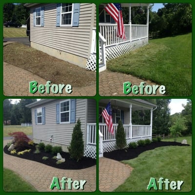 Installing a new planting bed