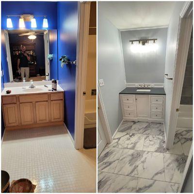 Bathroom remodel