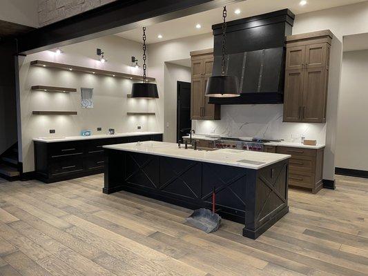 Kitchen cabinets