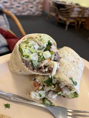 Carne Asada Burrito