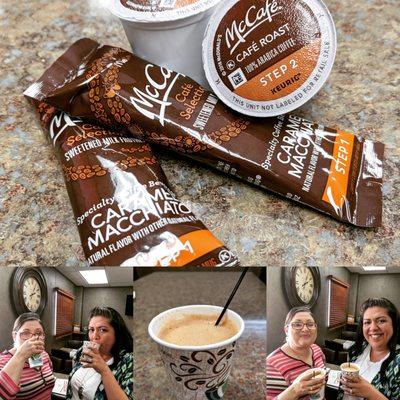 These awesome Coffee Break clients love their McCafe coffee! It's a privilege to serve #elpaso but also #lascruces too. DM us to try some!