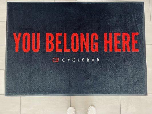 You Belong Here
CycleBar WeHa