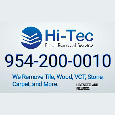 Hi-Tec Floor Removal Service