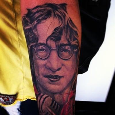 Portrait of John Lennon