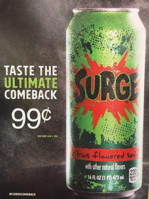 We got SURGE!