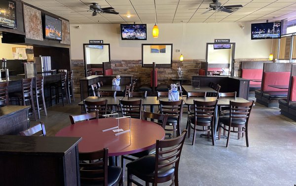 Main Dining Area (Bar on the Left, Rear Dining Area Straight Ahead)