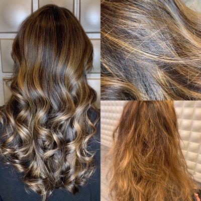 Color correction caramels