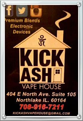 Kick Ash Vape House Come by for all your vaping needs!