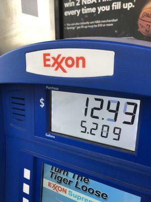 They dispense Exxon products, a name you can trust