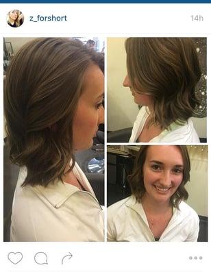 Cut by Lindsay!