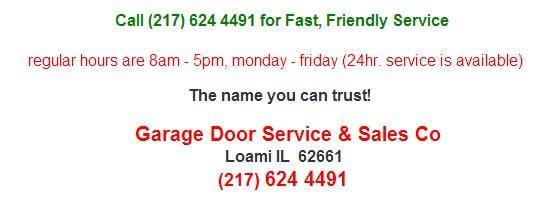 Garage Door Service & Sales Co