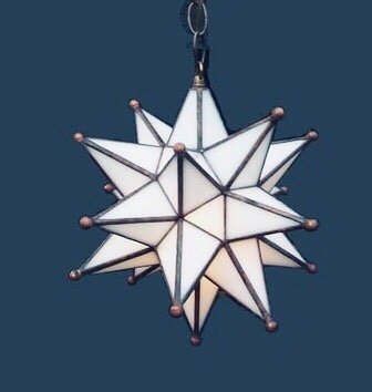 Morravian star Chandelier