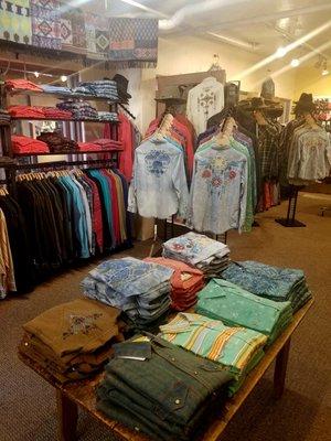 Wide array of Ryan Michael's and True Grit for Men and Women!