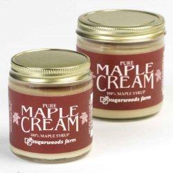 Vermont maple syrup cream