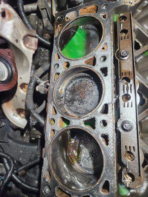 Head gasket repairs.