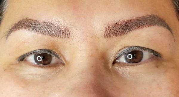 Microblading and Shading combination