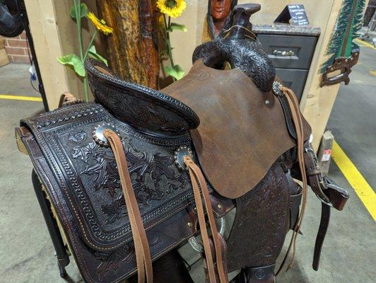 Custom made saddles and leather items by Cooper's Custom Leather