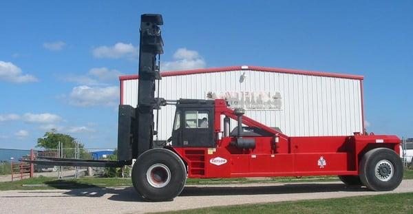 Repairs and sales of light forklifts to the heaviest forklifts produced.