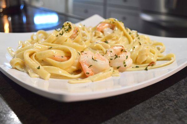 Shrimp Alfredo