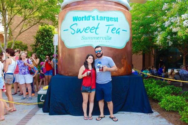 Birthplace of sweet tea breaking records!!