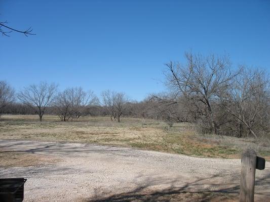 The pasture across from site #8