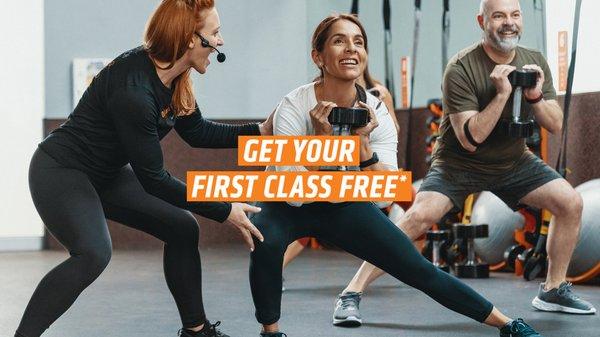 Call us at 727-400-3933 and we'll schedule for your first free class!