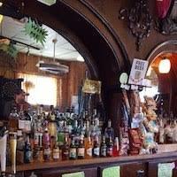 This Bar has a late 1800's bar back.