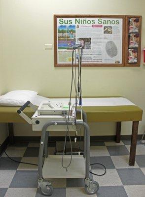 EKG exam room