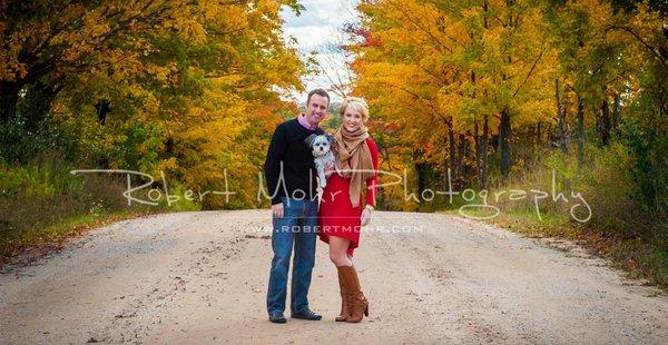 Fall family portraits with your pet. Need I say more.