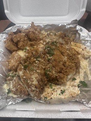 Fried Chicken & Shrimp entree!