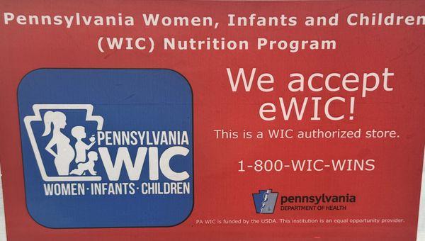 We accept wic