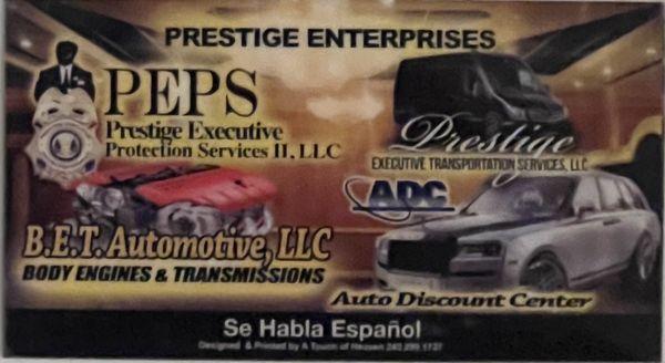 Prestige Executive Transportation Services LLC