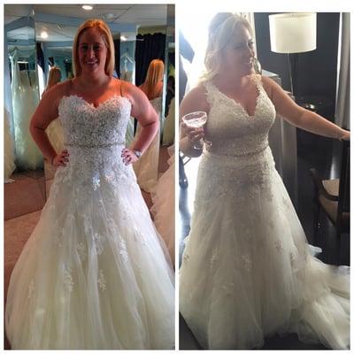 Before/after alterations. Incredible, all done by hand.. Just amazing.