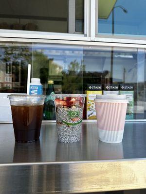 Café de Olla, Chia Seed Pudding, Mexican Mocha