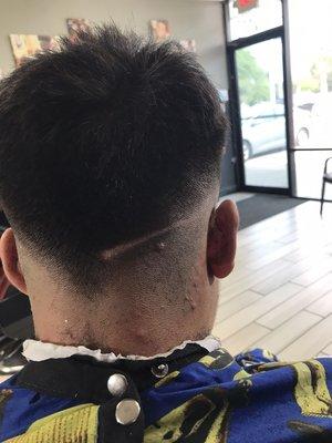 Multinational barber