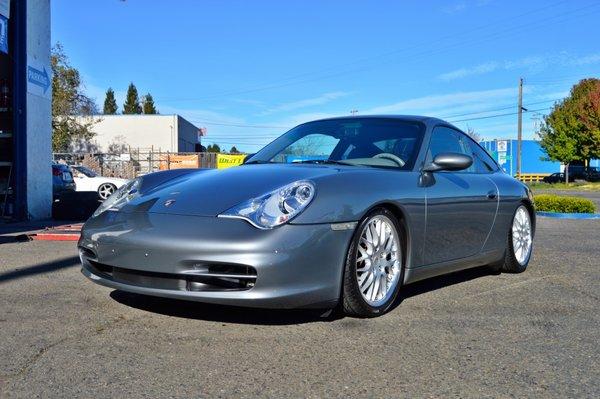 Full Paint Correction - Porsche Carrera