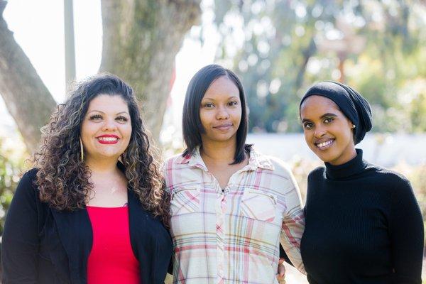 Angie, San Diego Home Caregivers' HR Manager with Brittany and Asma, Two of Our Staffing Coordinators.