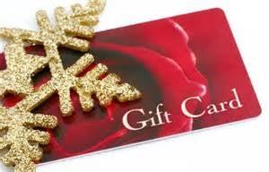 Holiday gift card $100.00 value for $85.00