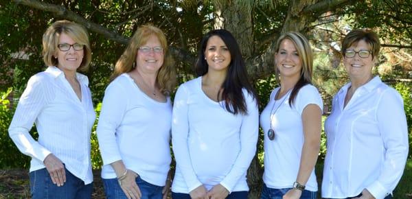 Our Administrative Staff Karen, Sharon, Amy, Lauri and Dorothy