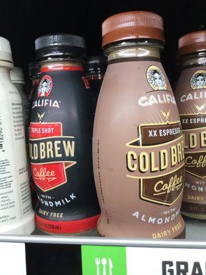 Vegan Califia farms xx espresso cold brew coffee almond milk triple shot cold brew coffee