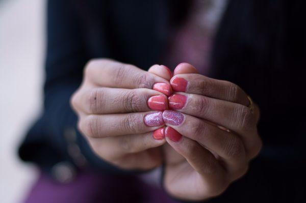 My beautiful nails from today done by my new favorite cosmetologist  Lalita.