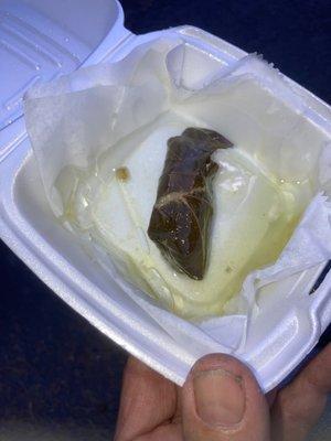 Stuffed grape leaves