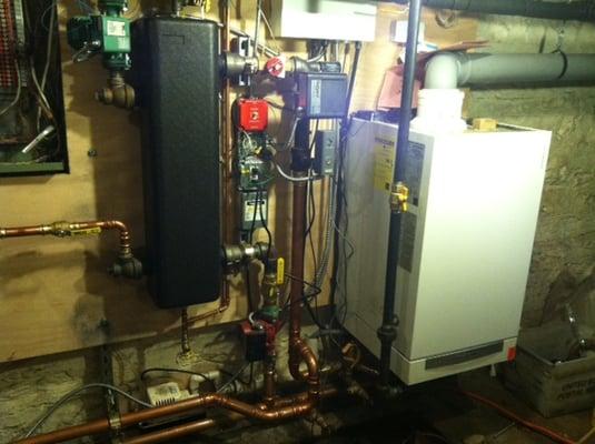 Viessmann Vitodens High efficiency boiler installation